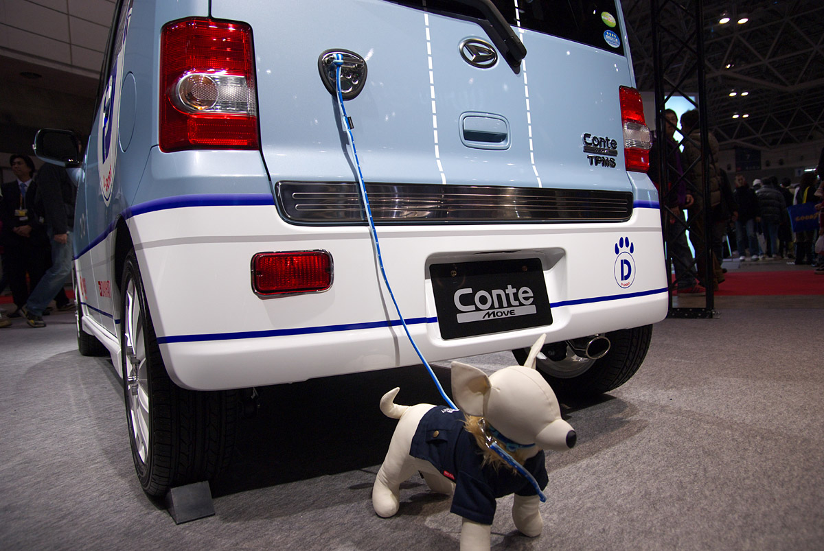 東京オートサロン２００９　ダイハツ　／　D(Dog)-SPORT MOVE CONTE MySneacar_e0051626_2201397.jpg