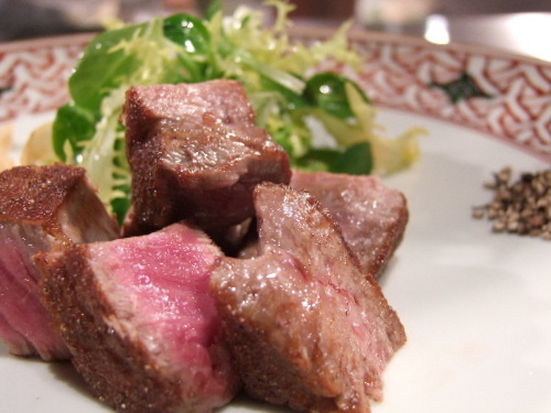 「銀座 うかい亭の田村牛鉄板焼」_a0000029_1583291.jpg