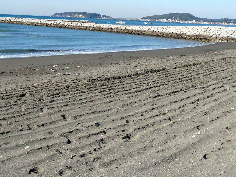 館山の海岸とマンホール_c0192843_174246.jpg