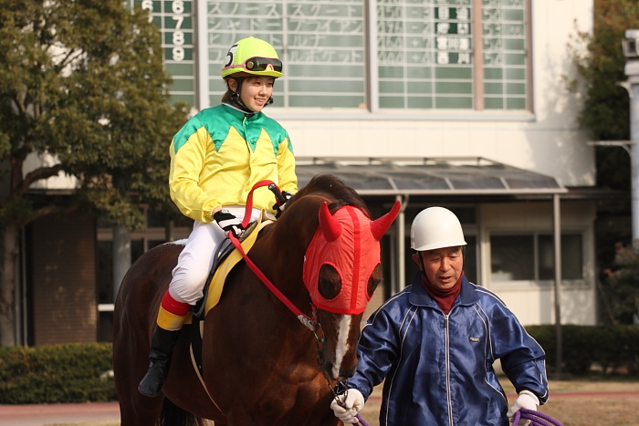 笹木美典騎手、高知競馬3勝目~_a0077663_199409.jpg