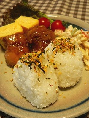 鶏肉の甘辛あん弁当_f0191818_21382553.jpg