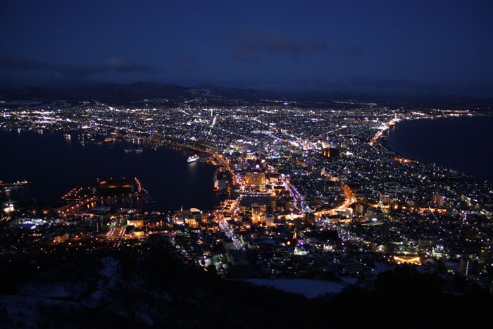 異国情緒あふれる街・函館さるき　Ｐａｒｔ.4～函館山の夜景と函館港_f0187407_21303899.jpg