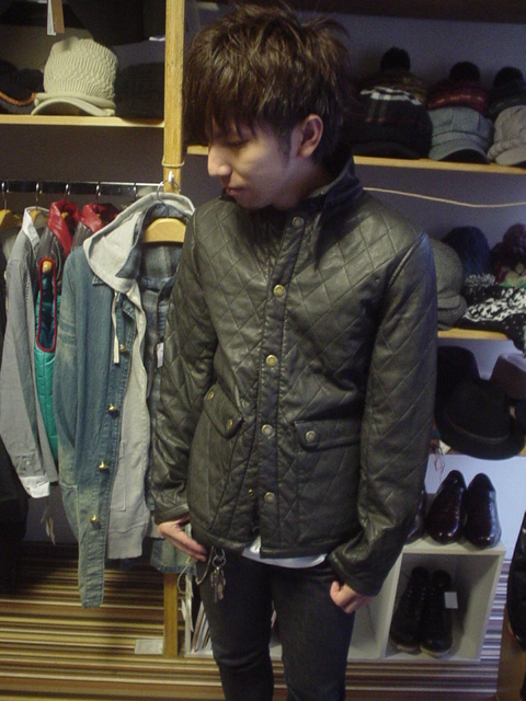 WoolRich　PU LeatherライダースJKT _b0112525_1333937.jpg