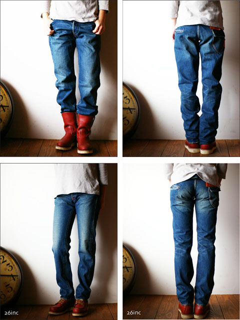 KATO' [カトー] BACKLE BACK DENIM PANTS [バックルバックデニム
