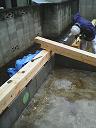 住宅地でのCozyUpHom輸入資材搬入~建て方3_d0059949_17112078.jpg