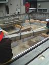 住宅地でのCozyUpHom輸入資材搬入~建て方3_d0059949_17262252.jpg