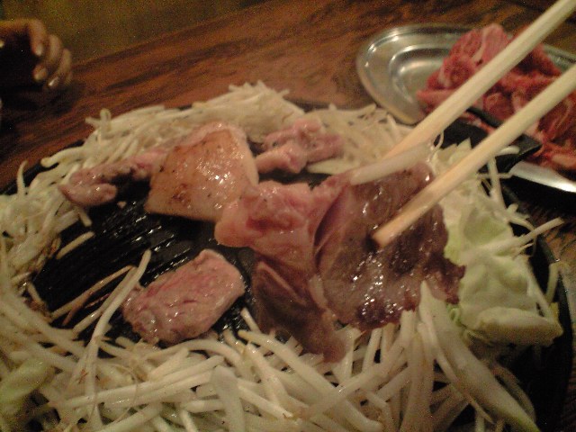 初★ジンギスカン!_c0151965_20593522.jpg
