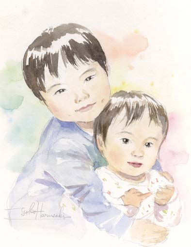 似顔絵_f0176370_22303588.jpg