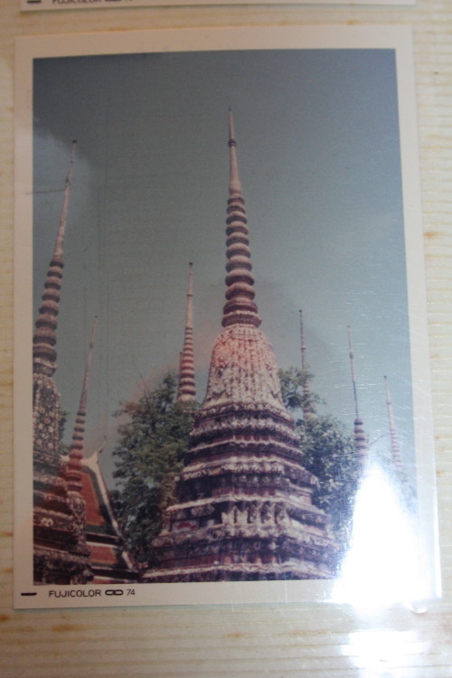 タイ　バンコク　涅槃仏寺　ワット・ポー　in 1974-4-21_b0118987_8135718.jpg
