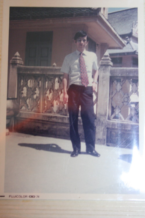 タイ　バンコク　涅槃仏寺　ワット・ポー　in 1974-4-21_b0118987_8141734.jpg
