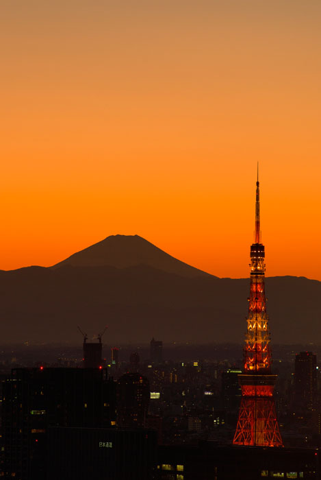 富士山と東京タワーを一緒に_e0110874_22563760.jpg