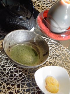 柚子ぼーろと・・・ごまらあ油の中華風スープ。_f0177295_9482997.jpg