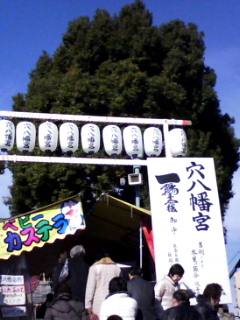 090128 旧暦新年初詣☆牛込穴八幡神社_f0164842_9201262.jpg