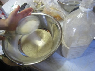 ネパールの蕎麦粉で・・・_e0111396_16393383.jpg