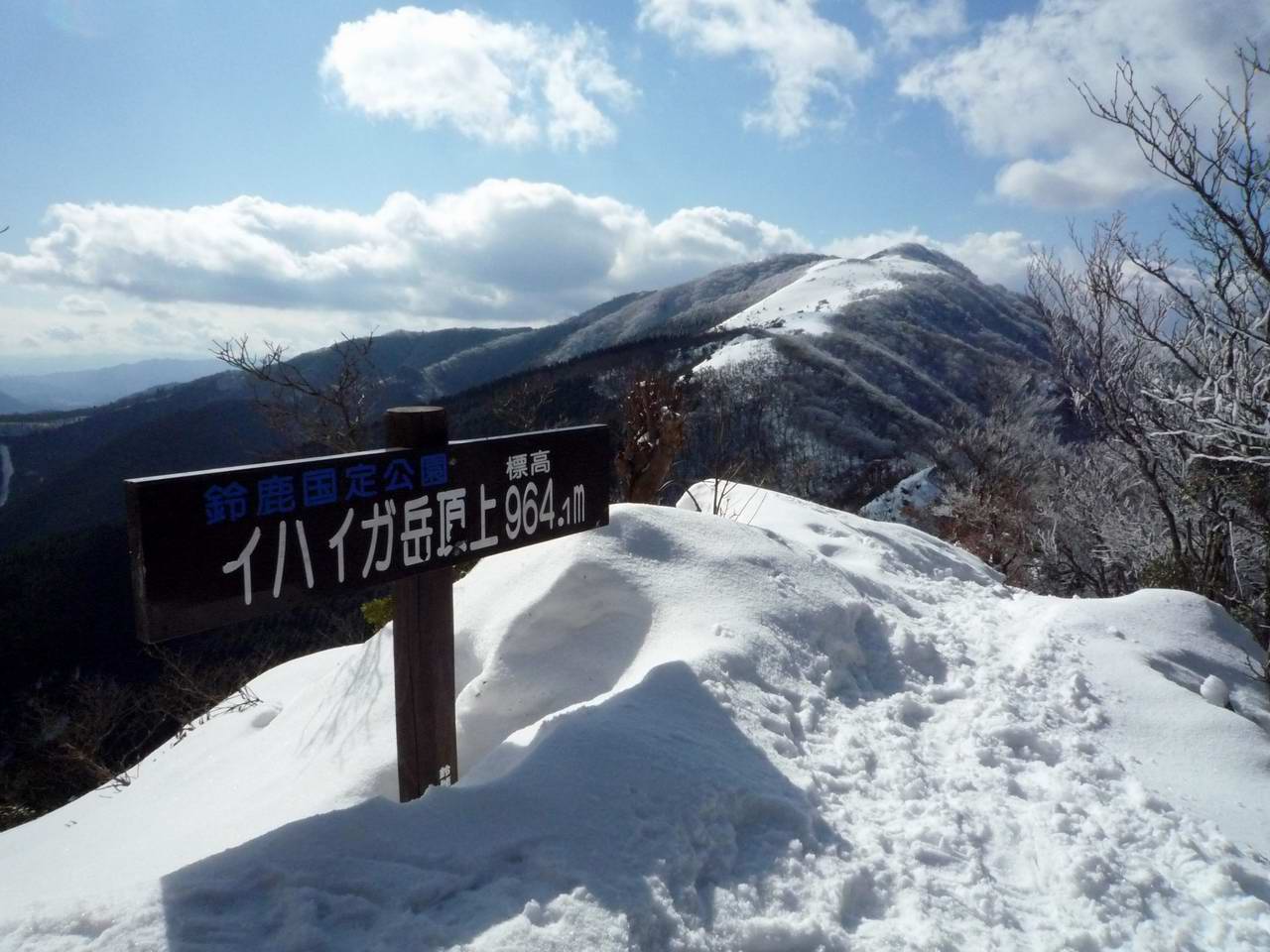 綿向山からイハイガ岳、そして竜王山周回_e0110500_0232155.jpg