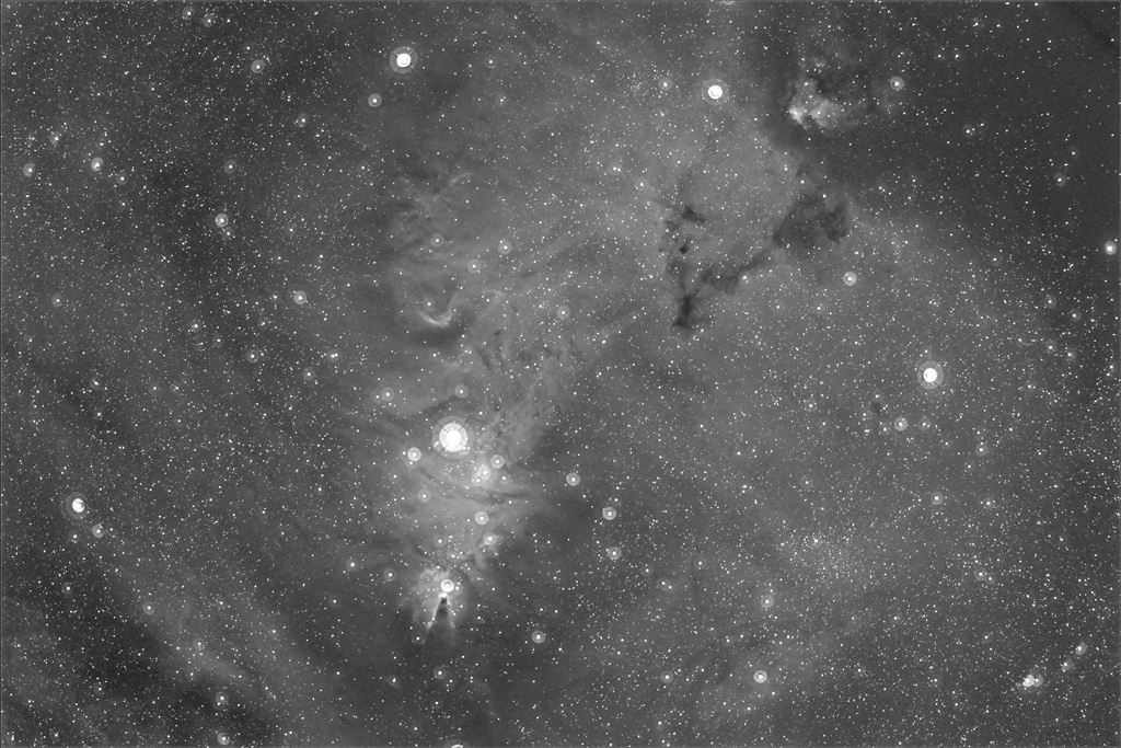 コーン星雲付近 Ha_c0061727_65206.jpg