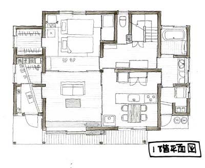 田の字ブランという間取り Tsekkei しぞーか 静岡市の木組みの家