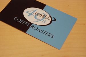 W.4th のカフェ。 「49th PARALLEL COFFEE ROASTERS」_d0129786_1610513.jpg