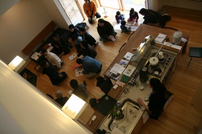 上棟 & 薪ストーブ体験会 その2_e0029115_14214412.jpg