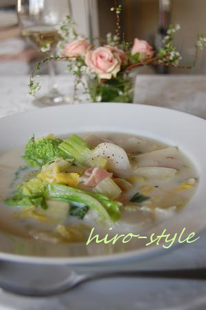 春色のシチュー*_c0128886_16362845.jpg
