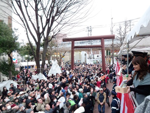 秋葉神社 節分会_f0117498_19253519.jpg