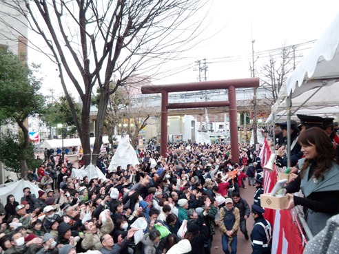 秋葉神社　節分会_f0117498_19253519.jpg