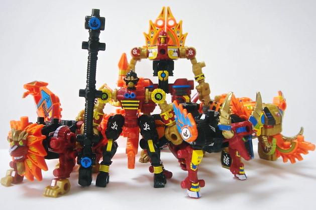 未開封】ムゲンバイン闘神獣全6種セット 6体合体ムゲンアシュラ