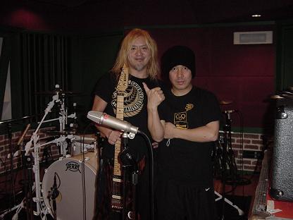 LOUDNESS 新譜レコーディング始まる!_f0158769_167844.jpg