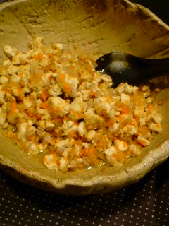鬼は外~福は内~!・・・五目炒り豆腐。_f0177295_11511128.jpg