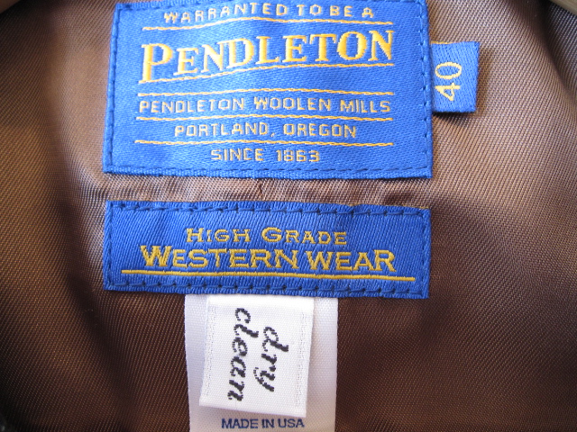 ＜Pendleton Native Design Wool Vest＞_d0098545_12362564.jpg