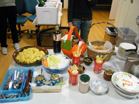 女子のみor女子飲みw/チーズフォンデユ_d0028322_21364574.jpg