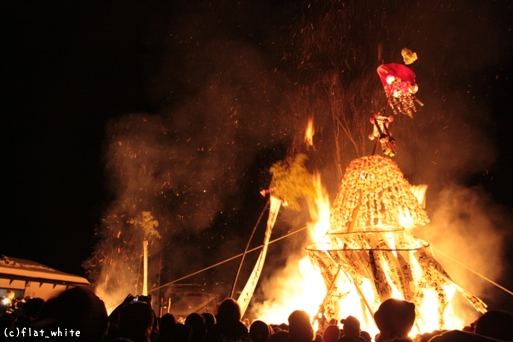 道祖神祭り　1月１５日_e0162089_22165691.jpg