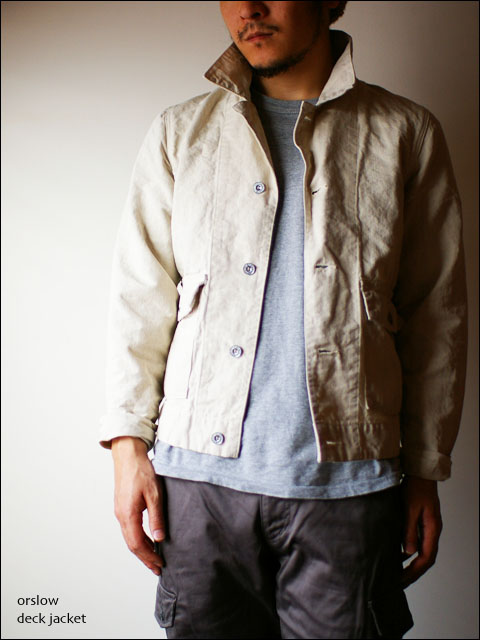 orslow [オアスロウ]　DECK JACKET [デッキジャケット]_f0051306_15363872.jpg