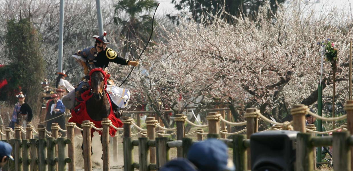 曽我梅林で流鏑馬 頑固オヤジの暇つぶし22