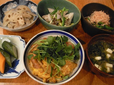 久しぶりの親子丼_c0133561_27486.jpg