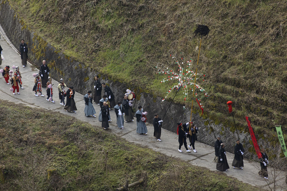 秋葉祭り1  高知県吾川郡仁淀川町_a0078341_0172283.jpg