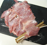 １度で２品♪新ごぼうで鶏肉の八幡巻き＆新じゃがの煮もの_a0056451_14272853.jpg
