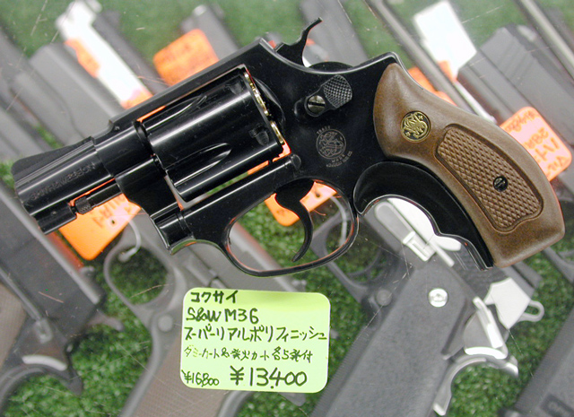 コクサイ　m36 スーパーリアルポリフィニッシュ コクサイモデルガンS&W・M36チーフスペシャル3inスーパー