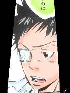 今週感想(山本、獄寺1人ずつの画像と2人の画像ツナと山本と獄寺の