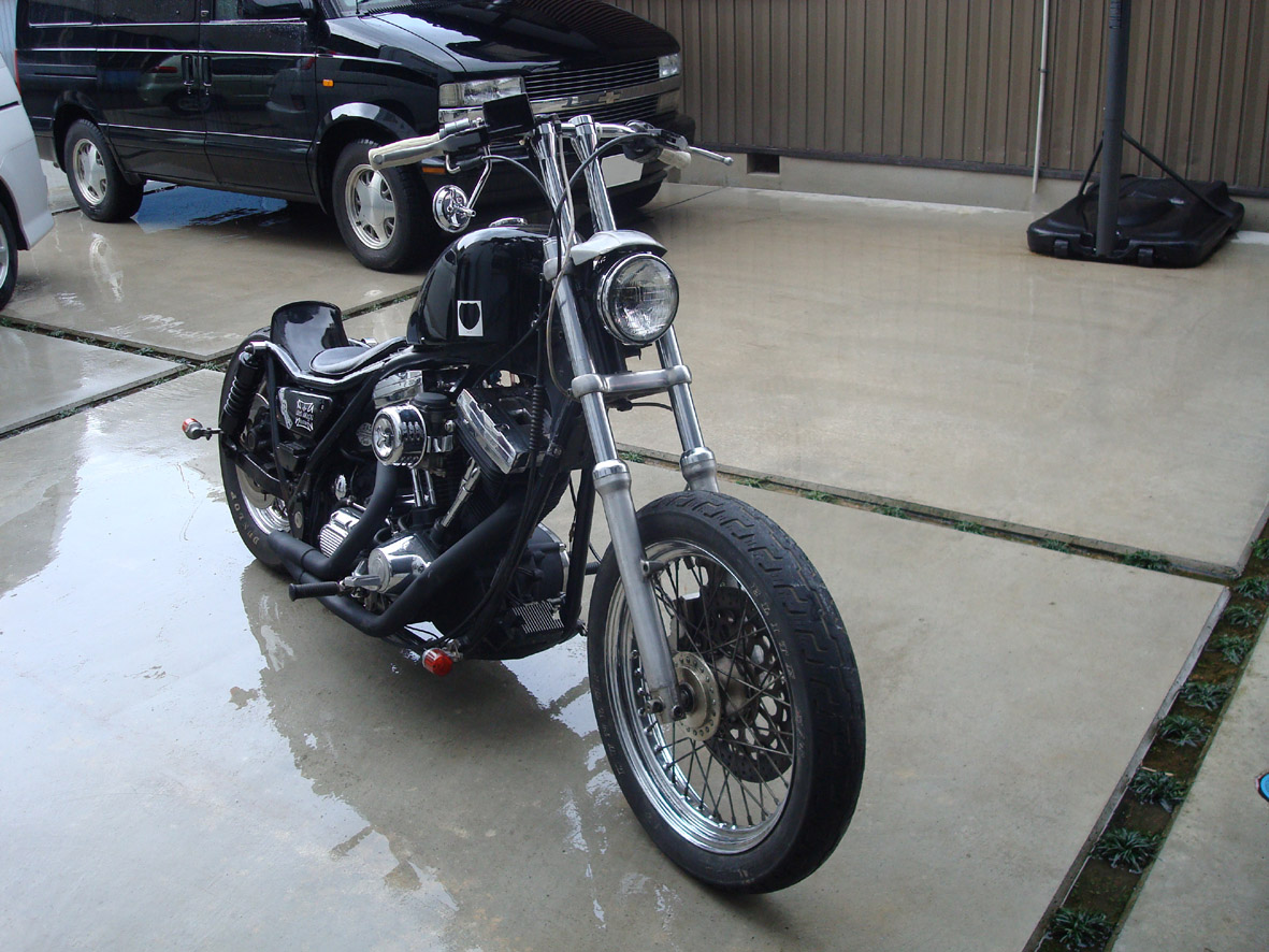 保証書付】 ヘコミ有り ドラッグライザーバー 10inプルバック クローム