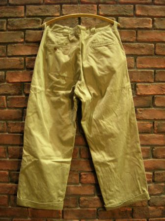 Vintage  「Burlington」 ARMY  CLOTH  Chino Pants_c0177238_1456118.jpg