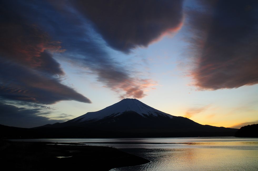 ダイヤモンド富士の後にドラマが・・・夕焼けドンドン♪_a0031821_175881.jpg