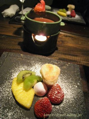 チョコレートフォンデュのハプニング_c0134734_21313211.jpg