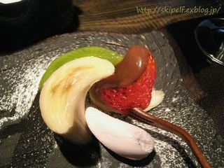 チョコレートフォンデュのハプニング_c0134734_21494411.jpg