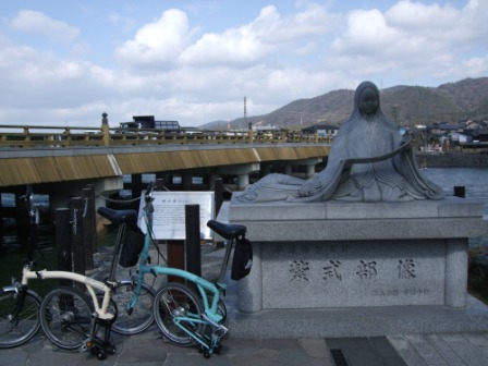 ブロンプトンデビュー　：　宇治ポタ_e0138081_18474759.jpg