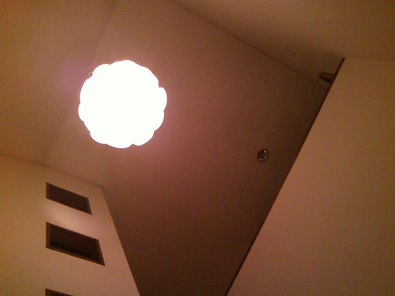 吹き抜けの玄関には_c0079826_16392579.jpg