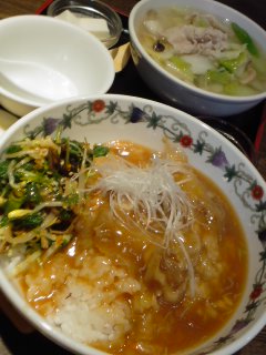 Dining Kaiseiと・・・豚しゃぶと小松菜のサラダ。_f0177295_956499.jpg