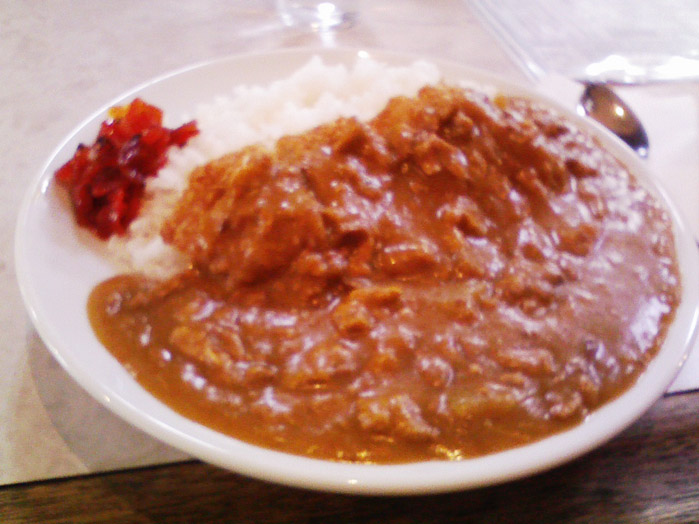 カツカレーとtattooの相性が抜群な件☆_c0198582_19194245.jpg