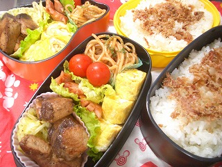 2009.2.27 いつものお弁当_e0175443_1091679.jpg