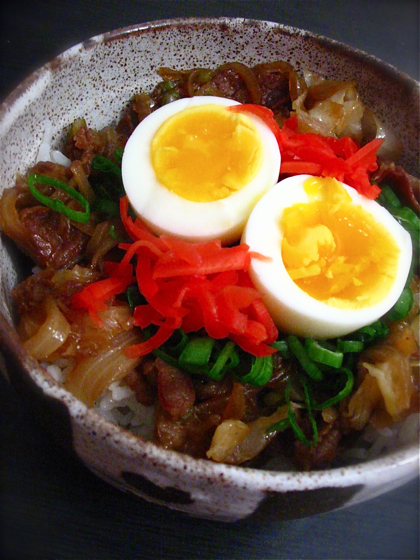 お好み焼きに＊牛丼＊チャーハン＊夜食は楽し。。。＊_a0110515_0492256.jpg